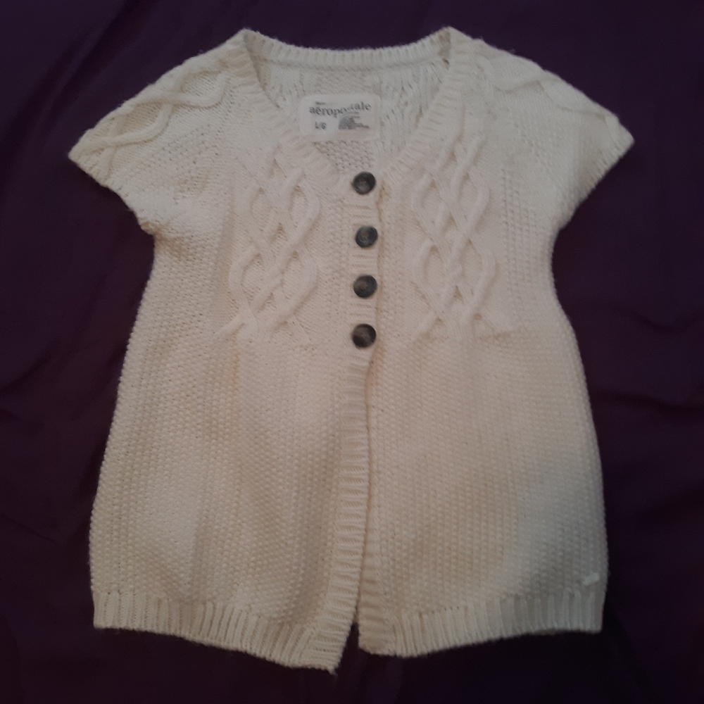 Aeropostale Short Sleeved Sweater